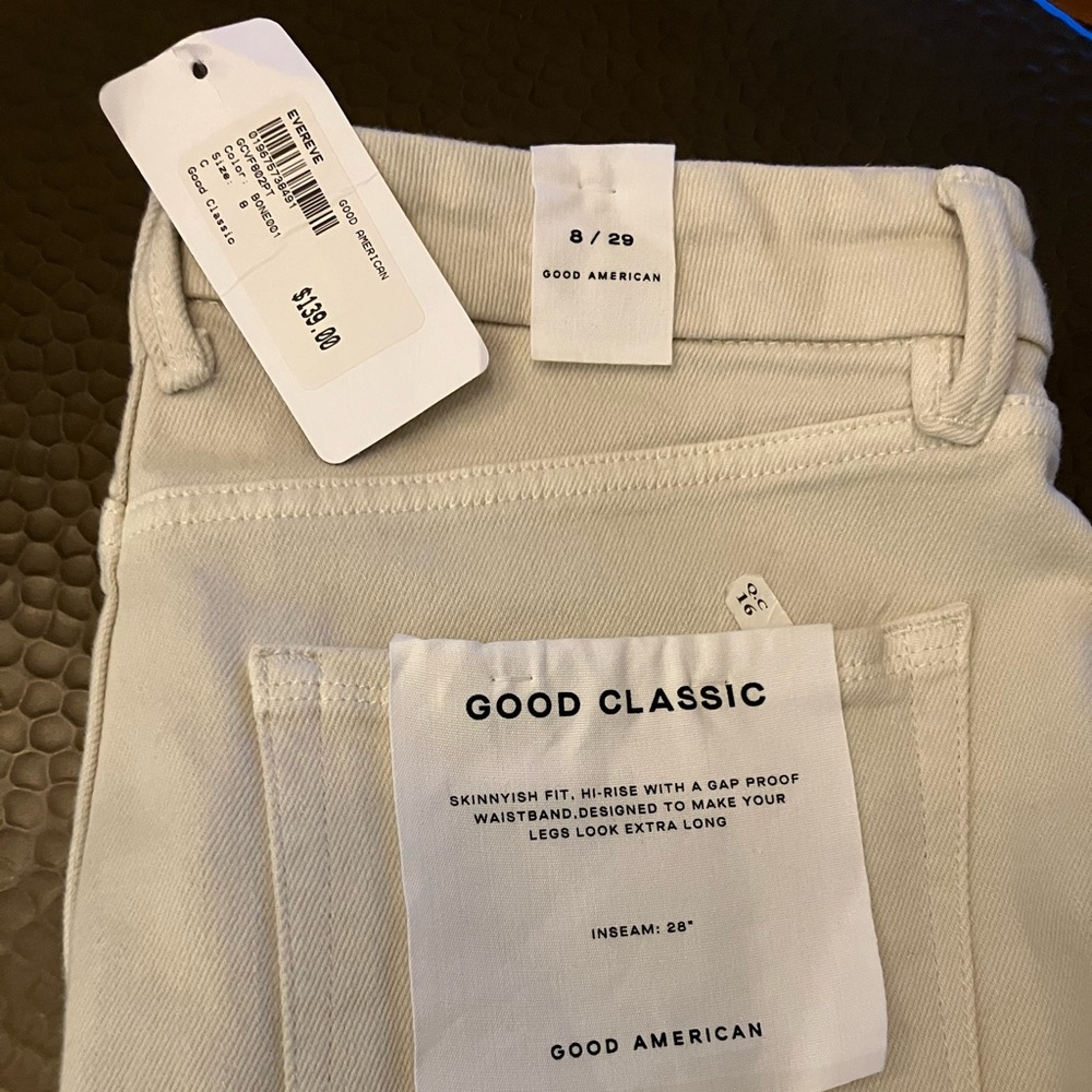 Good American women’s pants- never worn